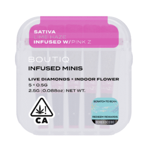 Boutiq Infused Minis Pre Rolls Lime Haze x Pink Z